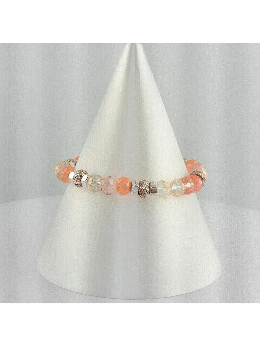 Bomb Party Single Stack Bracelet - on Silver Plating #156